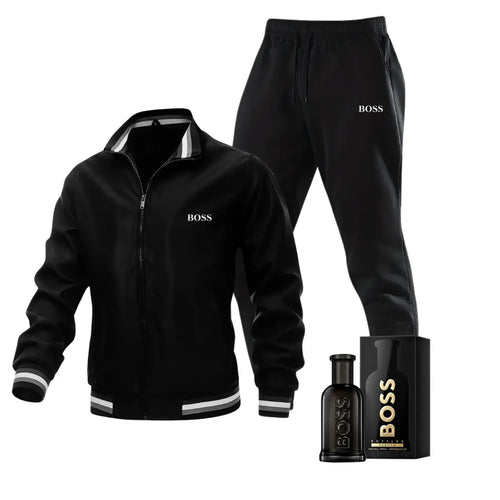 Spring Jacket and Pants Set + Luxury Perfume Gift